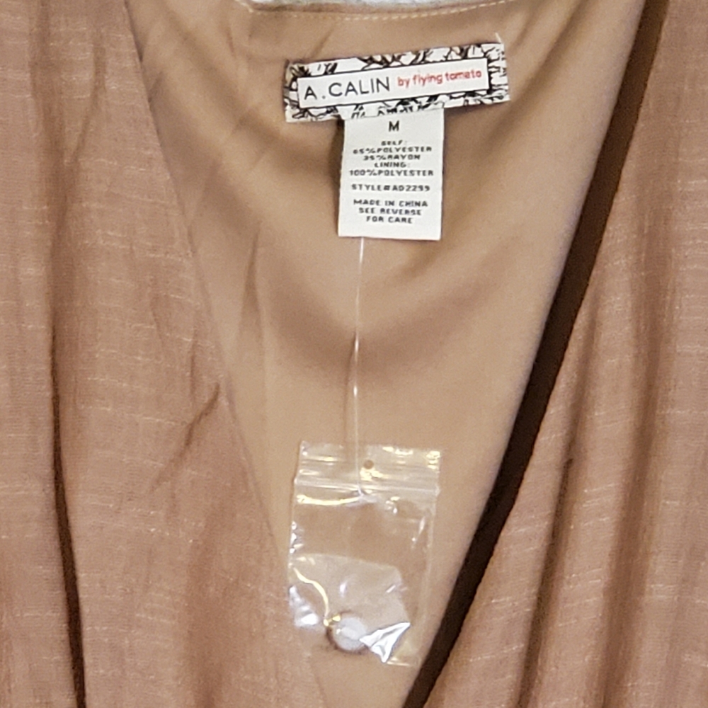 🤎NWOT A. Calin by Flying Tomato Mocha Maxi Dress - Picture 9 of 10
